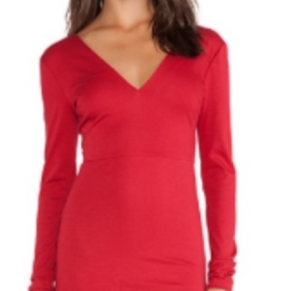 Stunning Alice & Olivia Fiona Sheath Dress in Royal Red, Sz 4. - Picture 4 of 13